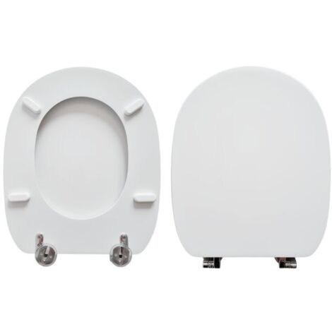 Copriwater Hidra Angela compatibile in poliestere bianco