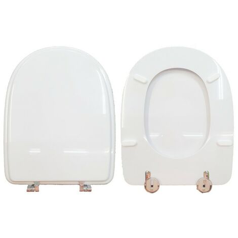 Copriwater Hidra Loft compatibile in poliestere bianco