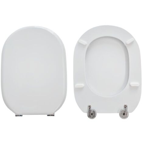 Copriwater Hidra My/My sospeso compatibile in poliestere bianco