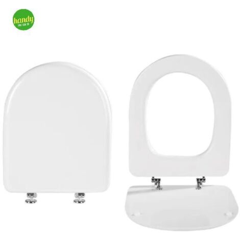Copriwater in resina poliestere ovale serie Ydra chiusura standard SAPAL