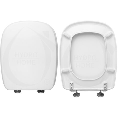 Copriwater Iris Azzurra termoindurente bianco