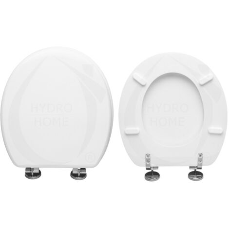 Copriwater Junior Rak legno rivestito in resina poliestere bianco
