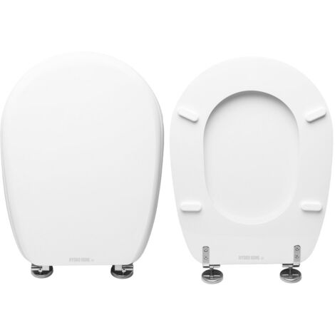 Copriwater Liuto Ideal Standard legno rivestito in resina poliestere colore a scelta Bianco