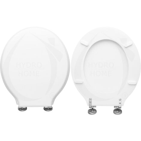 Copriwater Montebianco Pozzi Ginori legno rivestito in resina poliestere bianco