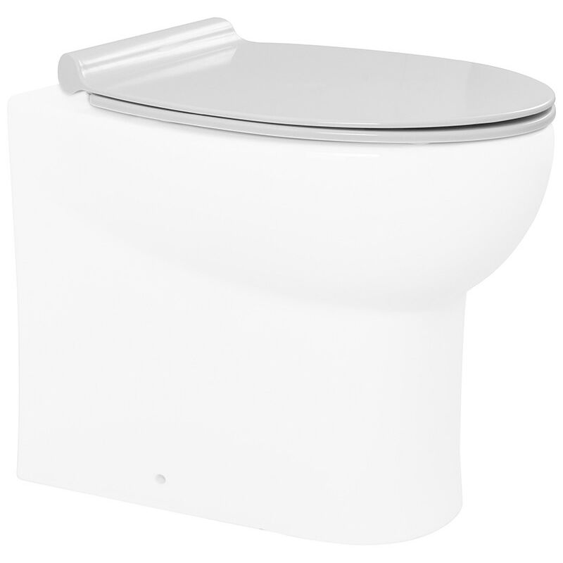 Inbagno - Sedile copri wc Neo Iceberg Bellezza con chiusura rallentata e sgancio rapido