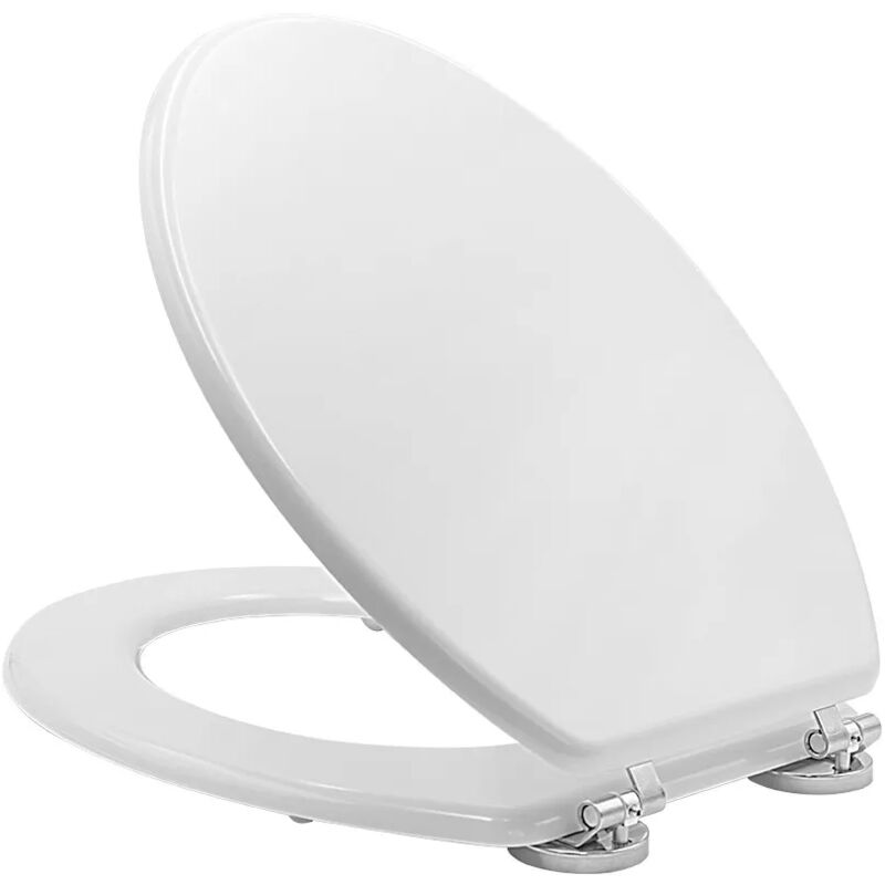 Copriwater Per Wc Anziani In Termoindurente Bianco Cerniere Regolabili