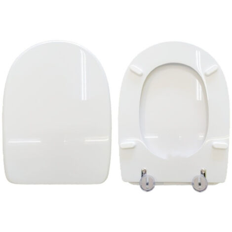Copriwater Pozzi Ginori Egg compatibile in poliestere bianco