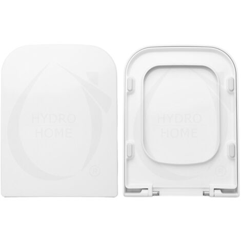 Copriwater Quadra Esedra termoindurente avvolgente bianco