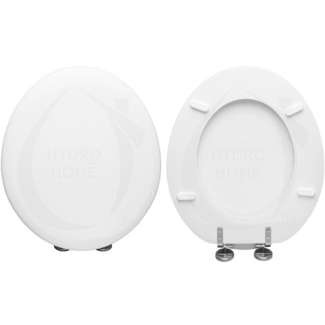 Copriwater Sculture 2 Hatria legno rivestito in resina poliestere bianco