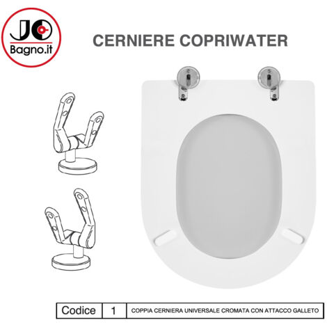 Copriwater Selena Ceramica Simas in MDF