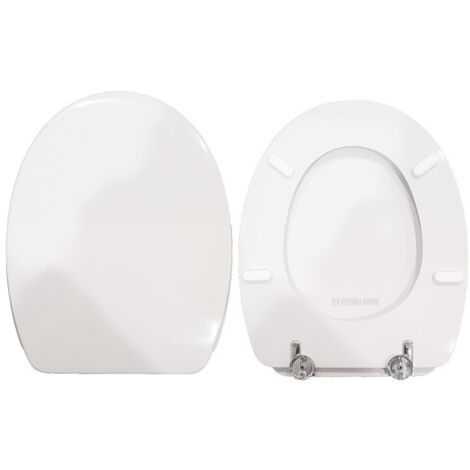 Copriwater Selnova 3 Pozzi Ginori legno rivestito in resina poliestere bianco