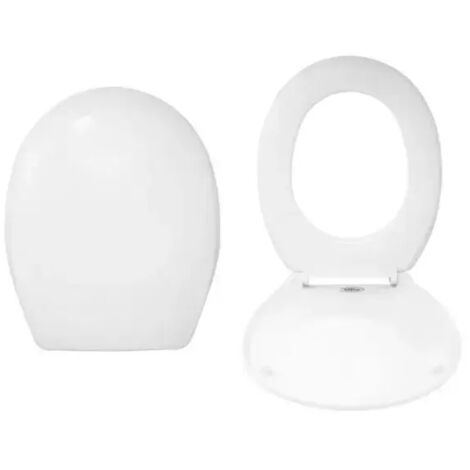 Copriwater termoindurente con sistema soft close serie everest bianco - 1,8kg AMBRA WATER