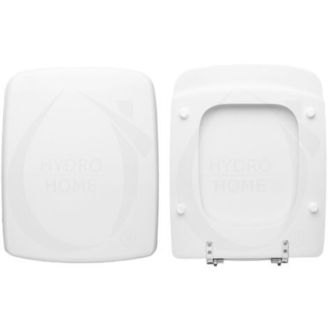 Copriwater TI-UNO Pozzi Ginori legno rivestito in resina poliestere bianco Come Originale