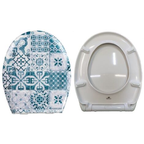 Copriwater Universale Ancient termoindurente Soft Close Sgancio Rapido