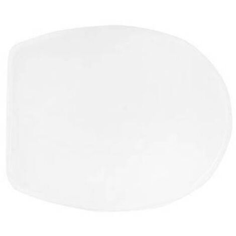 Copriwater universale in termoindurente, forma 6. Dimensioni massime: 37,5x45 cm, interasse cerniere 11,7 cm, cerniere tipo C (a espansione avvitabili dall'alto). Con soft-close.(DianFlex) Misura: Bia
