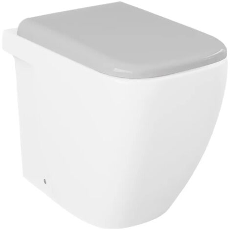 Copriwc originale per wc filomuro Rak Caroline modello avvolgente