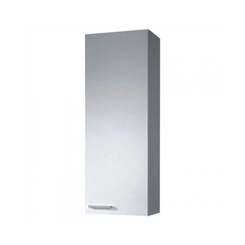 

Mueble de pared del baño con puerta blanca brillante | Blanco brillo