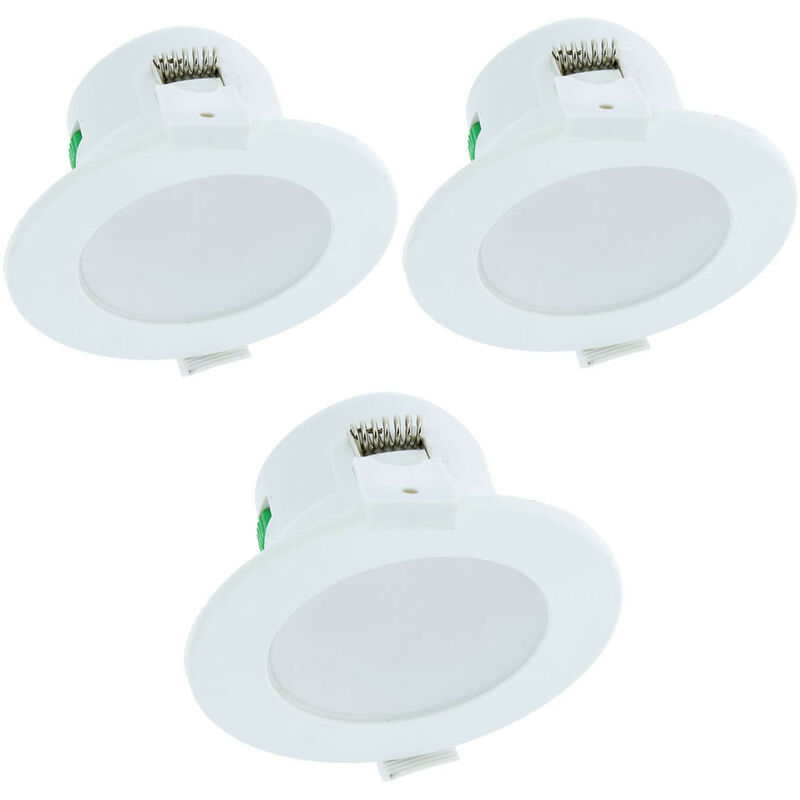 

Juego de 3 Downlights LED WAVE CCT 8W BBC Regulables 3 Tonos