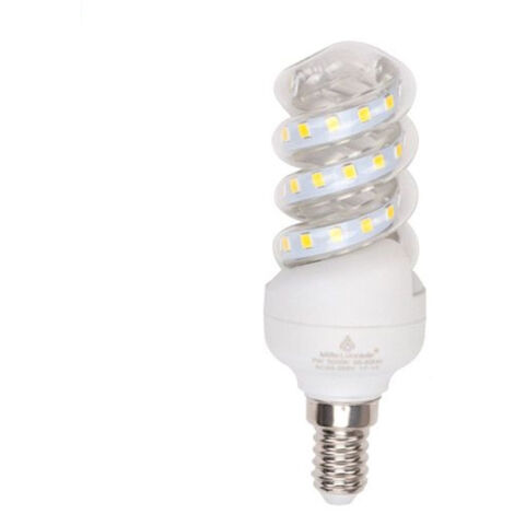 Copy Of Lampadina Led 5 W E14 475lm Spirale Luce Calda 3000k Naturale 4000k Fredda 6500k