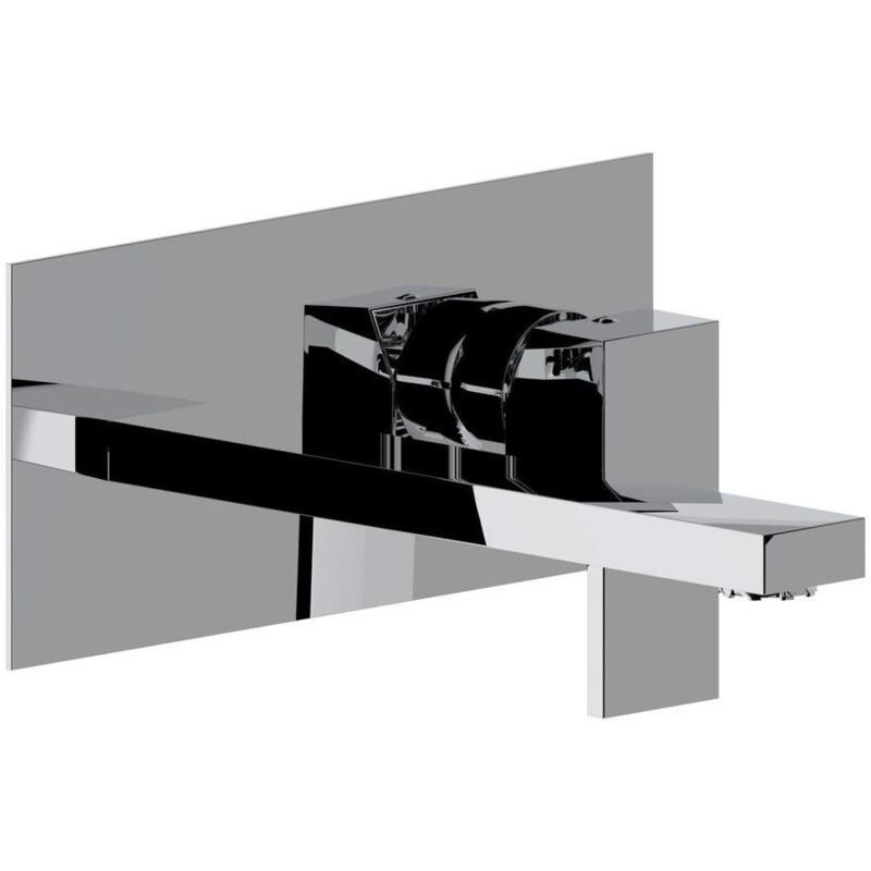 

copy of Mezclador de lavabo de pared con caño de 180 mm Ponsi ITALIA R BTITRCLA19 | Cromo