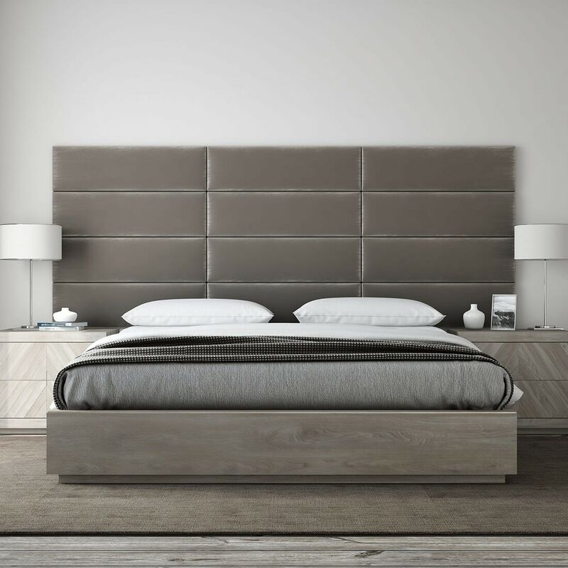 

Cabecera Tapizada Panel Decorativo - Pared Tapizada 91cm Topo