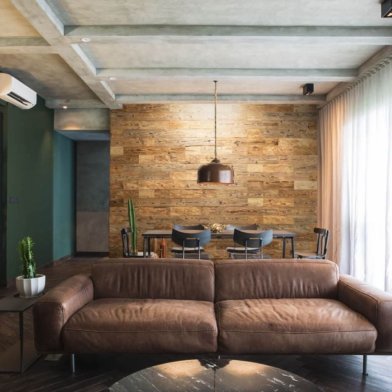 

Revestimiento de Paredes de Madera Master Panel Decorativo de Madera 1m²