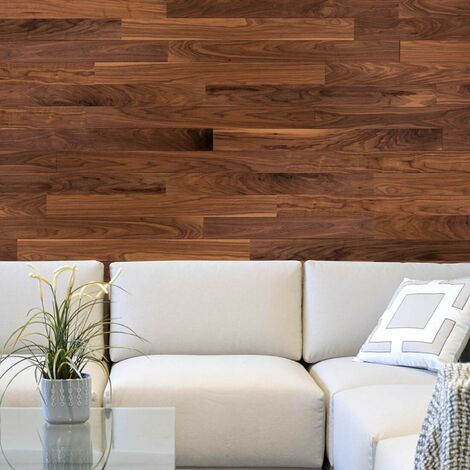 Wood wall panelling