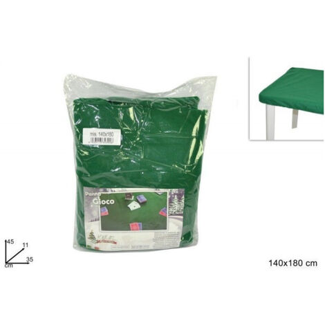 Copy Of Tappeum Par Tavolo Verde Tappetino Gioco Panno Roulette Poker 140x180cm