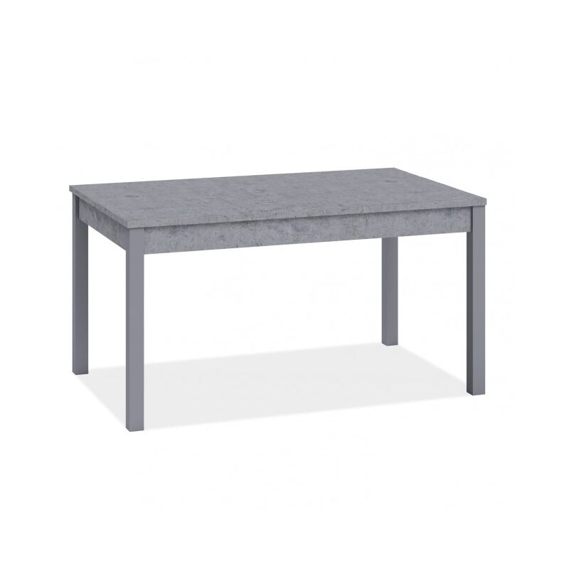 Table extensible en béton 120x80 cm - Cuneo