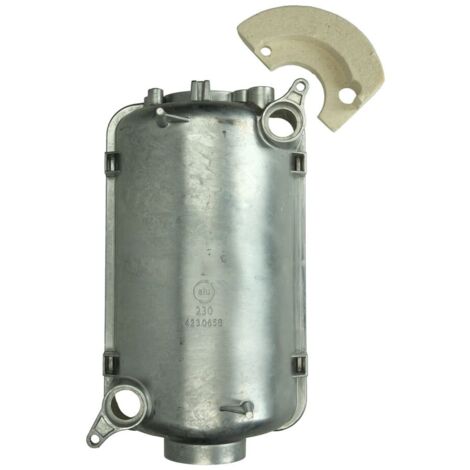 Coque arrière pour échangeur thermique
