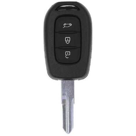 COQUE CLE ADAPTABLE POUR RENAULT 3 BOUTONS CRANTEE (FAIT AUSSI RE352) KEYSKAR