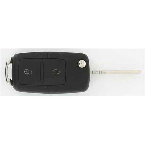 COQUE CLE ADAPTABLE POUR VAG 2 BOUTONS LAME FRAISEE KEYSKAR