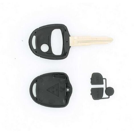 COQUE CLE compatible avec MIT31 MITSUBISHI 3 BOUTONS LAME CRANTEE