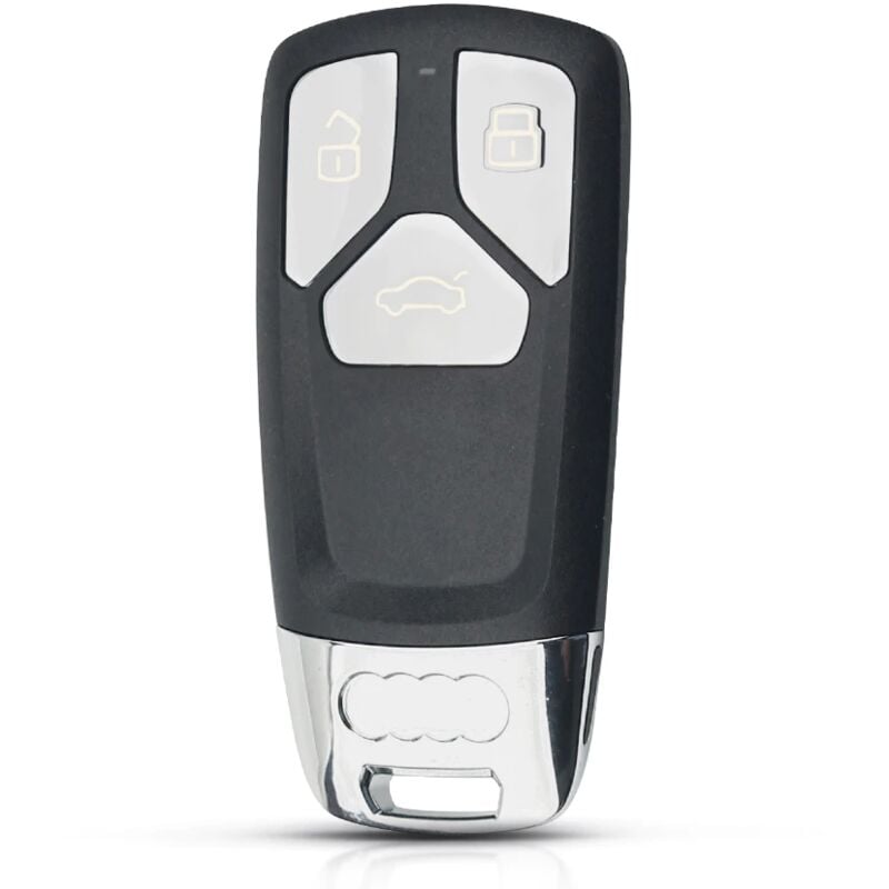Phonillico - Coque Clé pour Audi Q2 Q3 Q5 Q7 Q8 A4 A5 A6 A7 A8 tt - Clé Intelligente Plip télécommande 3 ®