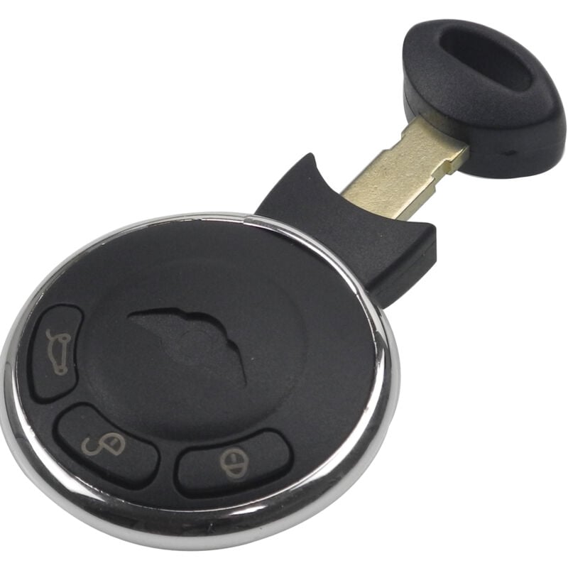 Phonillico - Coque Cle pour bmw Mini Cooper s One d Clubman Countryman - Plip clé télécommande 3 Boutons Lame ®