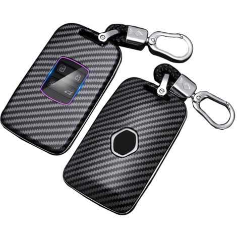 Lot De 2 étuis Silicone Pour Clé Renault - Bleu Foncé, Protection Anti-rayures, Compatible Clio, Megane, Captur, Etc. - 10