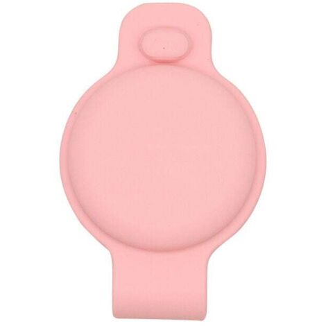 Coque de protection en silicone Apple Airtag GPS Collier pour chien et chat Anneau