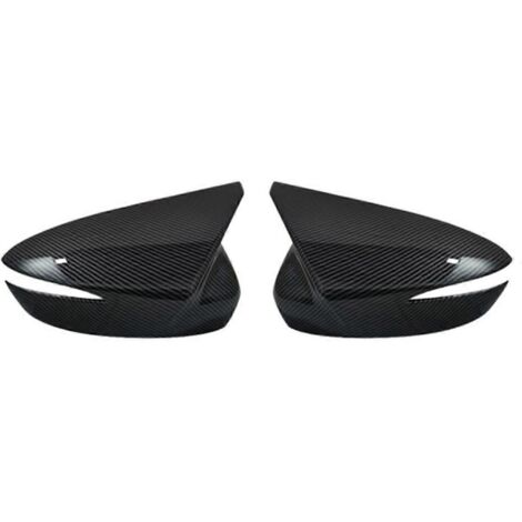Coque de rétroviseur extérieur en fibre de carbone pour voiture