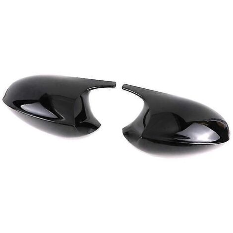 Coque de rétroviseur intérieur pour BMW E90 E91 E92 E93 E81 E82 E87 - Noir brillant