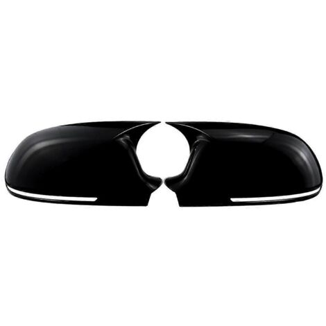 Coque de rétroviseur latéral pour Audi A4 A5 B8 (noir)