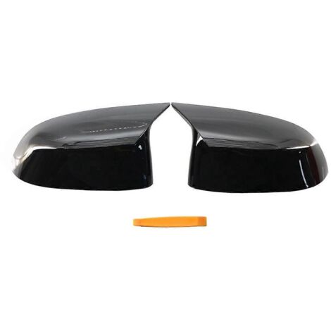 Coque de rétroviseur noir brillant pour BMW X3/X4 (2018-2022)