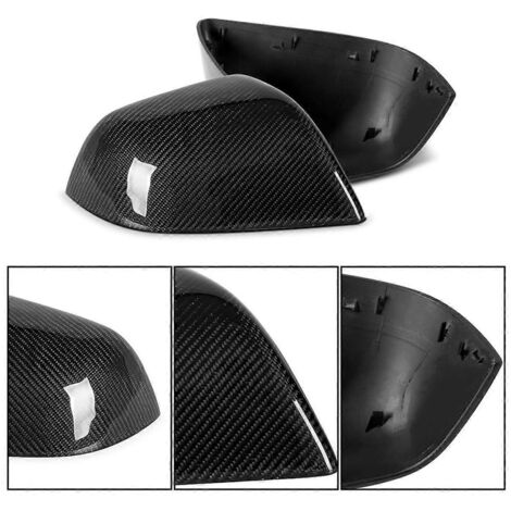 Coque de rétroviseur pour Model 3, en fibre de carbone.