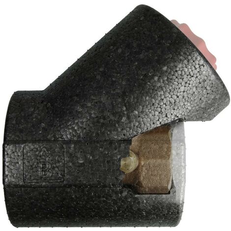 Coque d’isolation EPP DN40 pour vannes et robinets avec filetage femelle