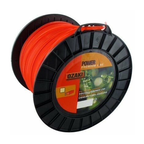 Coque fil nylon carré OZAKI 98 m diamètre 4,50 mm