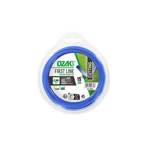 Coque Fil Nylon Carré Ozaki - Longueur: 15m, ø: 2,40mm.produit Livré Avec Cravate Cross Marketing Lorsque Commandées En Uc De 1