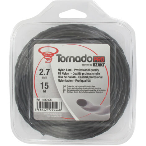 Coque fil nylon copolymère OZAKI, OZAKI TORNADO 1517005