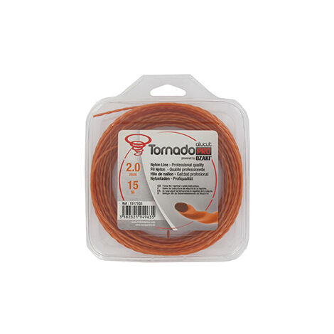 Coque Fil Nylon Copolymère Ozaki Tornado Alu - Longueur: 15m, ø: 2,00mm.
