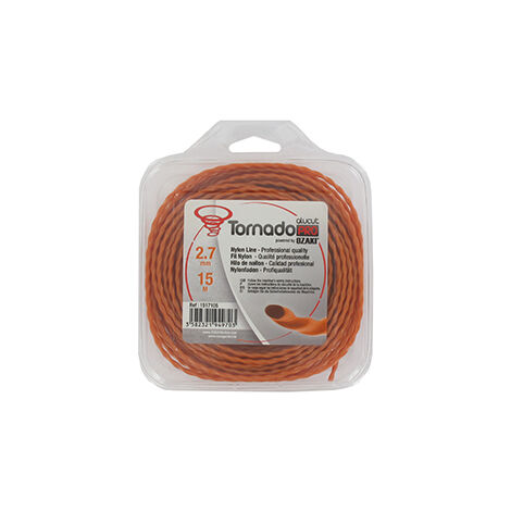 Coque Fil Nylon Copolymère Ozaki Tornado Alu - Longueur: 15m, ø: 2,70mm.