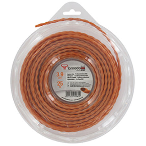 Coque Fil Nylon Copolymère Ozaki Tornado Alu - Longueur: 25m, ø: 3,90mm.