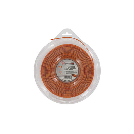 Coque Fil Nylon Copolymère Ozaki Tornado Alu - Longueur: 70m, ø: 2,40mm.